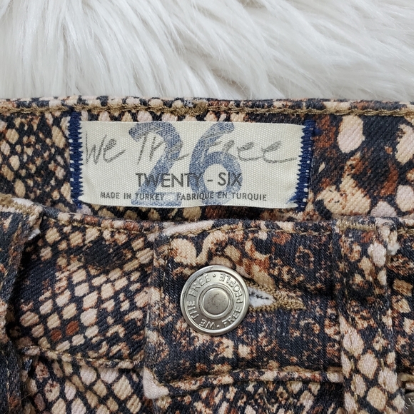 We The Free Snakeskin Ankle Jeans - Picture 13 of 14